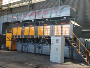 橡胶厂废气处理催化燃烧设备